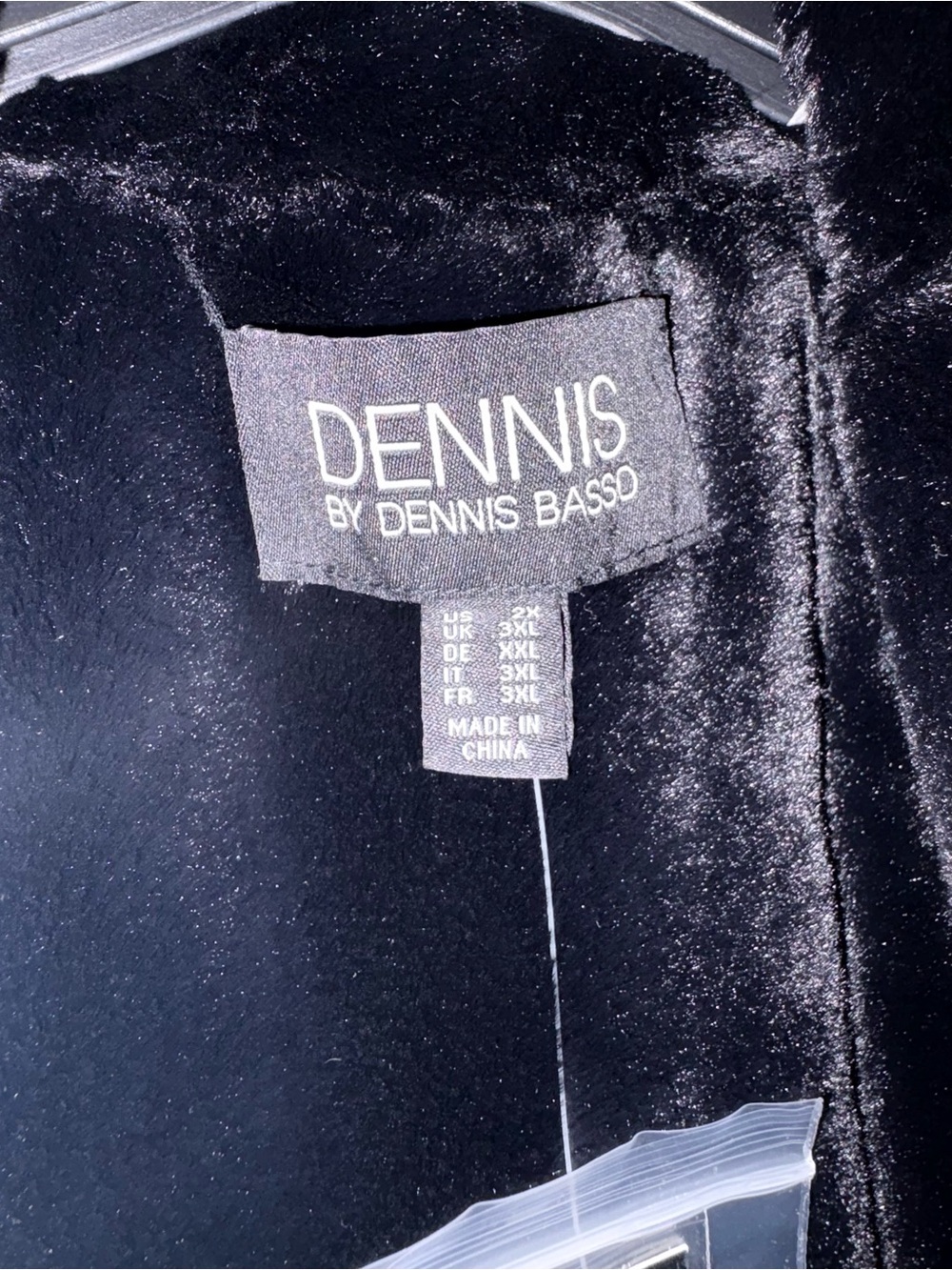 Dennis Basso Reversible Black Quilted Faux-Fur Trim Jacket. Size 2X NWT - Picture 4 of 6